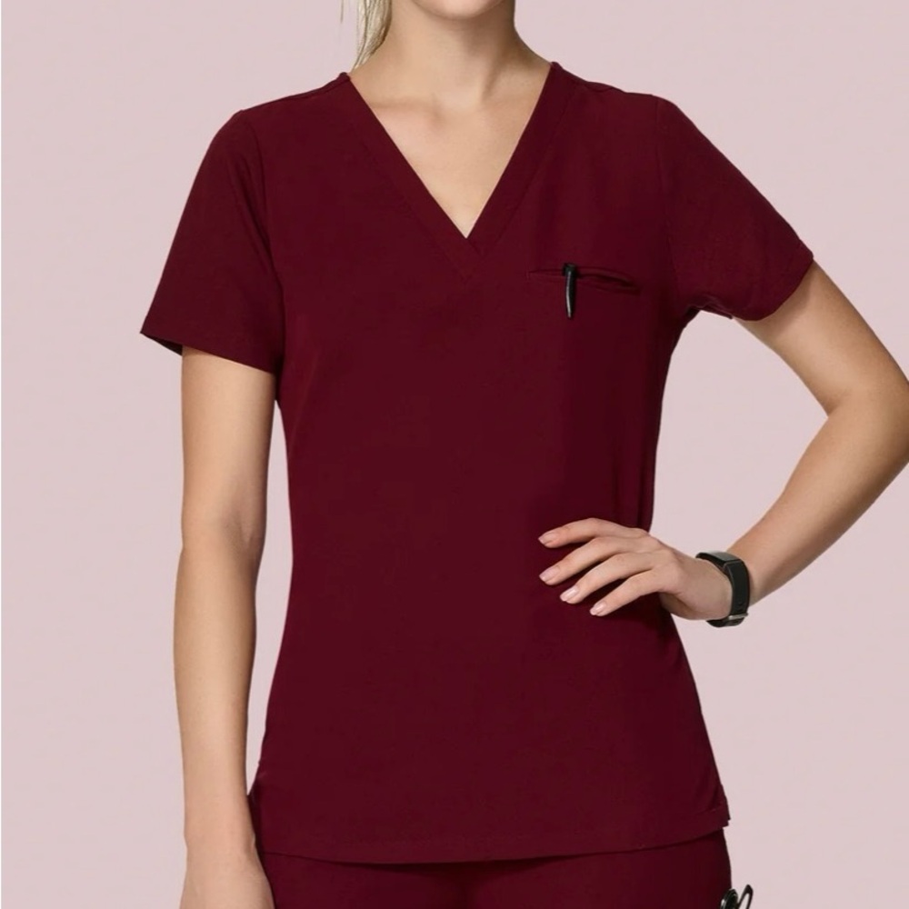 Mandala scrub top